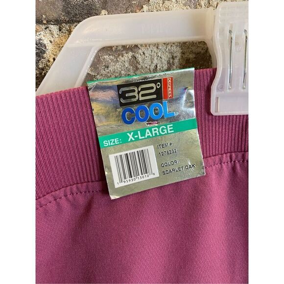 32 Degrees COOL Scarlet Oak Pink Athletic Skort Women’s Size XL NWT - Picture 3 of 8